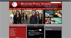 Desktop Screenshot of branfordschools.org